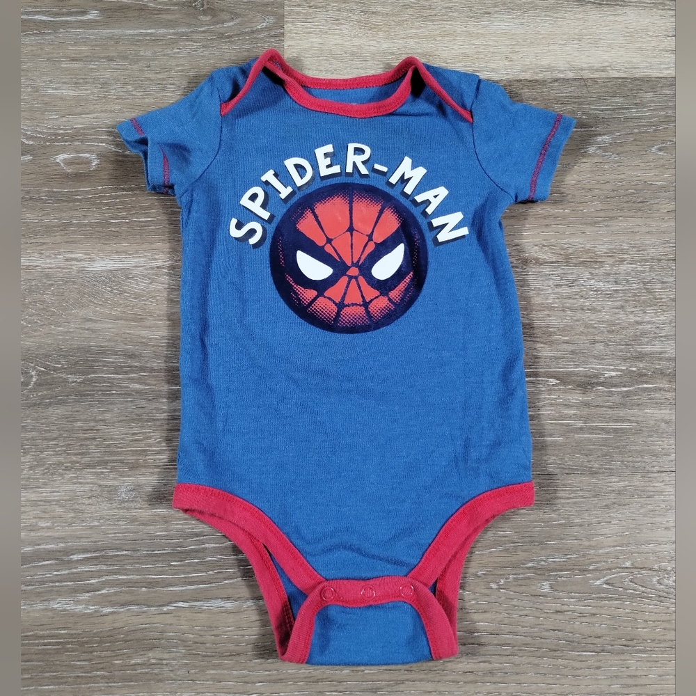Spider-Man Marvel Onesie baby 18M - Picture 2 of 14
